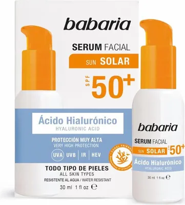 Image de Babaria Hyaluronic Acid Facial Serum SPF 50+ 30ML