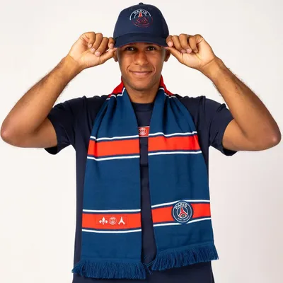 Image de Logo PSG divisé Pet - Produit officiel PSG - 58 cm - Casquette Paris Saint-Germain