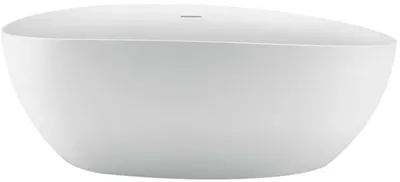 Produktbild von Beaux Bourget Freistehende Badewanne 170x78 cm Mattweiß