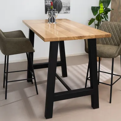 Produktbild von Bronx71 Bartisch Lena Eiche 160 x 80 x 106 cm
