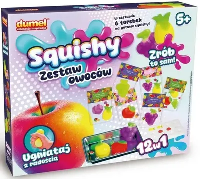 Image de Set de fruits Squishy - Dumel