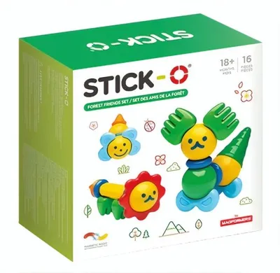 Produktbild von Stick-O Forest Friends Set, 16dlg.
