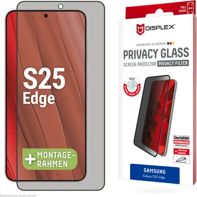 Obrázok produktu pre Displex 02106, Samsung, Galaxy S25 Edge, Suché aplikovanie, Prachuodolný, Odolné proti nárazu, Odolné proti poškriabaniu, Odolný proti nárazom, Priehľadná, 1 kusov