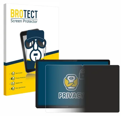 Produktbild von BROTECT Sichtschutzfolie für Lenovo Idea Tab Pro 12.7" Anti-Spy Privacy Sichtschutz Blickschutz Folie Blaulicht-Schutz