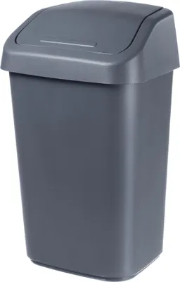 Produktbild von orthex Schwingdeckel-Abfalleimer 25 Liter dunkelgrau