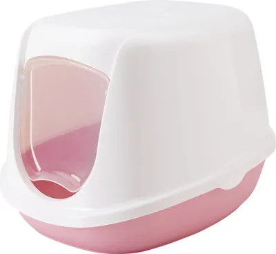 Produktbild von Nobby Katzentoilette Ducheese sweet pink/weiß