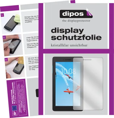 Obrázok produktu pre 2x ochranná fólia displeja pre Lenovo TB-7104F číra ochranná fólia displeja dipos