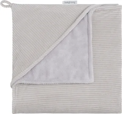 Produktbild von Baby's Only Einschlagdecke Sense - Kieselgrau - 75x75 cm