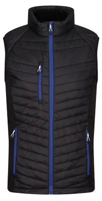 Obrázok produktu pre Regatta – Pánska hybridná vesta „Navigate“ LT225 (XXL) (čierna/kráľovská modrá)