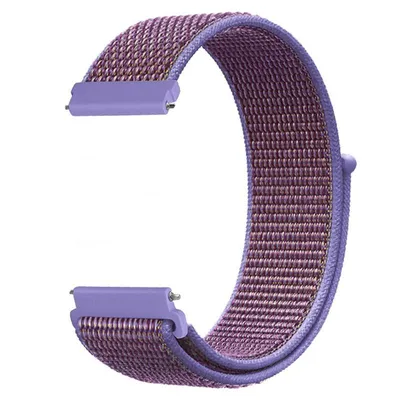 Produktbild von FFO2World 22-mm-Nylon-Klettarmband für Smartwatches – Kompatibel mit Samsung, Polar, Garmin, Huawei GT 6 (46 mm) – Farbe 11