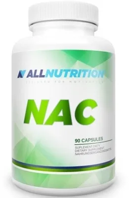 Produktbild von Allnutrition NAC-Präparat - 90 Kapseln zur Leber- und Entgiftungsunterstützung
