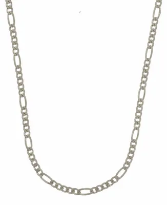 Produktbild von Silberkette Figarokette Länge 42cm - Breite 1,5mm - 925 Silber