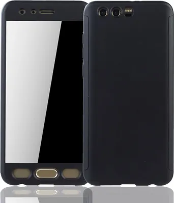 Produktbild von Handyhülle Schutzhülle für Huawei Honor 9 Full Case Cover Displayschutz 360 Schwarz