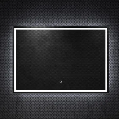 Produktbild von Mai & Mai Wandspiegel Badezimmer Spiegel LED 100x70cm LED Bad-Spiegel mit Touchschalter, Beschlagfrei durch Antifog-Schicht LED-Spiegel 02