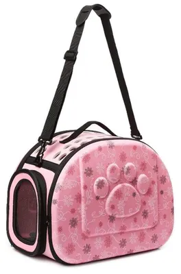 Image de Sac de transport portable pour chiens et chats - Respirant et pliable - Taille S