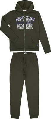 Immagine prodotto di Set di tute da ginnastica per bambini: felpa Olimpias + pantaloni cachi