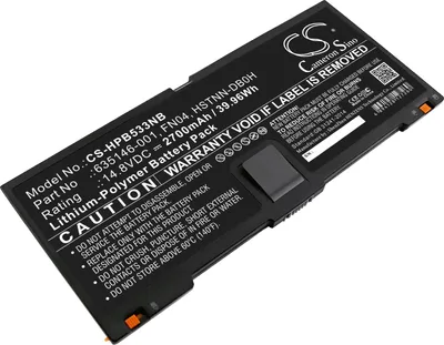 Produktbild von TECHTEK Laptop Akkus Kompatibel mit [HP] ProBook 5330m, ProBook 5330M-A1G13PP, ProBook 5330M-A1Y12PP, ProBook 5330M-A1Z02PC, ProBook 5330M-A2F91EC, P
