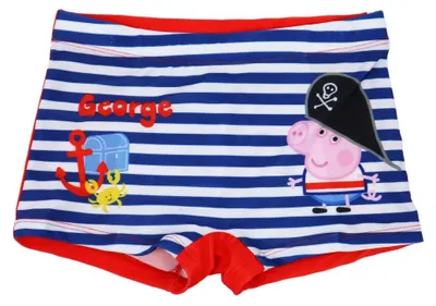 Produktbild von Peppa Wutz George Pirat Kinder Badehose – 104/110