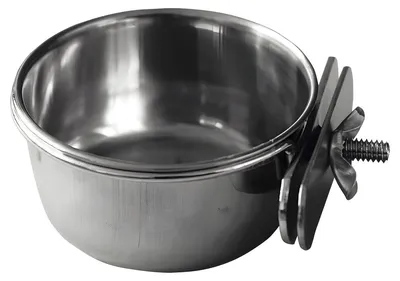 Immagine prodotto di Ciotola Nobby in acciaio inox con attacco 12,5 cm 0,60 ltr con vite