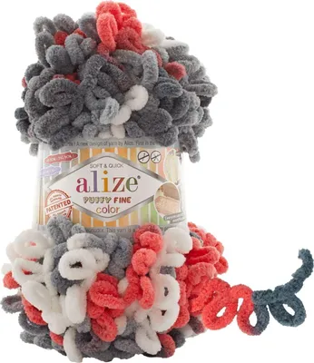 Obrázok produktu pre Alize Puffy Fine Color 6518 Pletacia priadza
