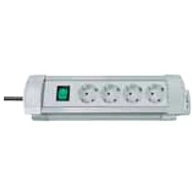 Produktbild von Brennenstuhl Premium-Line, 4 AC-Ausgänge, Grau, 1,8 m
