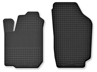 Productafbeelding van Rubberen voormatten voor Volvo V40 I 1995-2004 (stationwagen) – 2-delig, zwart, op maat – Wielganizator Semi-Universal