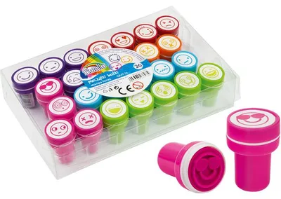 Obrázok produktu pre Pečiatky s písmenkami, 32 kusov