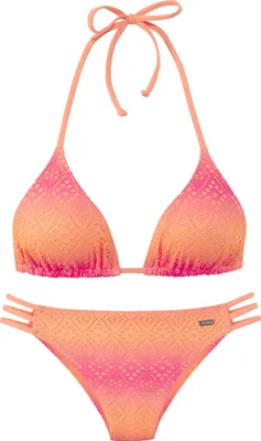 Produktbild von Buffalo Triangel-Bikini pink-orange Größe 40 Cup A/B