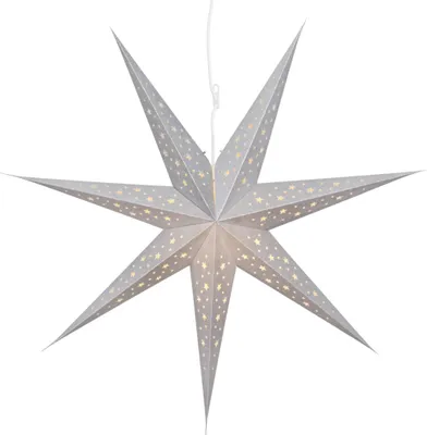 Immagine prodotto di Stella di Natale in carta argento Ø 75 cm