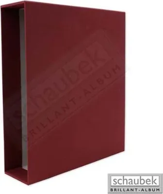 Produktbild von Schaubek ks1051 Schutzkassette rot für Ganzleinen-Schraubbinder