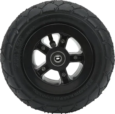 Produktbild von Mountain Skateboard Wheel 8in mit pneumatischer Reifenroller außerhalb der Straße
