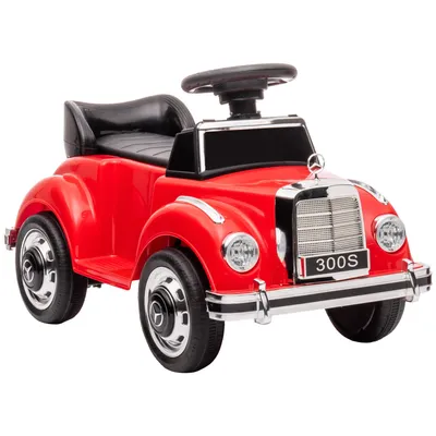 Produktbild von AIYAPLAY Rutschauto, Kinderfahrzeug, Rutscherfahrzeug mit Stauraum, Kinderauto mit Kippschutz Rutscher für 18-48 Monaten Kinder, Rot, 77,5 x 41,5 x 45 cm