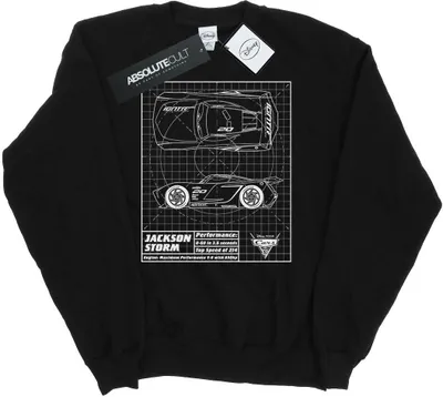 Produktbild von Disney - "Cars" Sweatshirt für Herren BI15774 (M) (Schwarz)