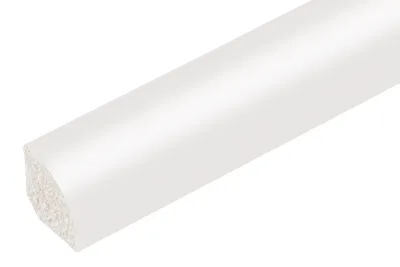 Zdjęcie produktu dla Ćwierćwałek PVC 13mm Cezar Biały RAL9003 Mat 2,50m