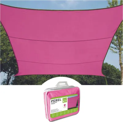Produktbild von Perel GSS4430FU, Rechteckig, Fuchsie, Polyester, 160 g/m², Halteöse, Maschinenwäsche