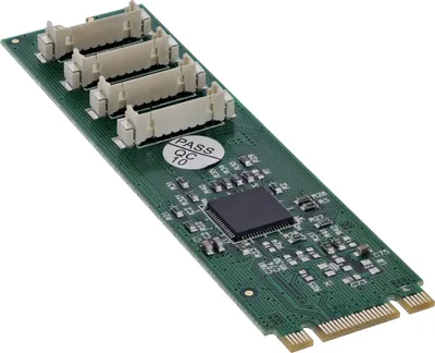 Produktbild von InLine 76660W, M.2, Seriell, Männlich, PCIe 3.0, 9-polig, Taiwan
