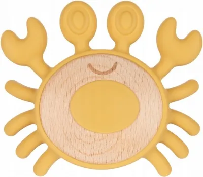 Immagine prodotto di Teether di legno Canpol Babies - Granchio senape