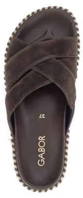 Produktbild von Gabor 83.780 Damenschuhe - bequeme Pantoletten braun NEU