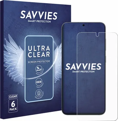 Produktbild von 6x Für Samsung Galaxy S25 Enterprise Edition Schutzfolie Savvies Displayschutz Display Schutz Folie Klar Transparent