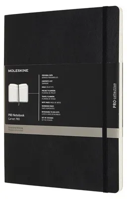 Obrázek produktu pro Poznámky Profesionální 19x25 černý MOLESKINE