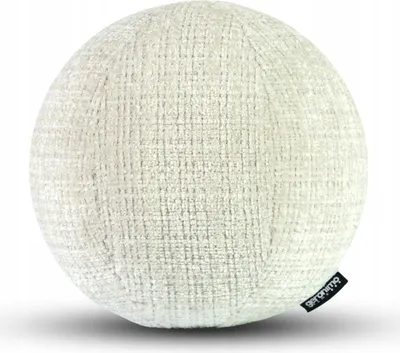 Produktbild von Geronimo | Dekokissen Rund - Beige - Ø 30 cm - Maschinenwaschbar - Wohnzimmer Dekoration - Antiallergisch