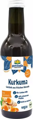Produktbild von Govinda - Kurkumagetränk mit schwarzem Pfeffer - 250ml