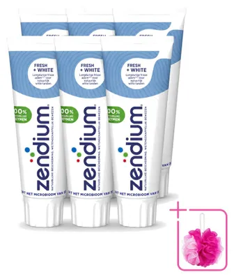 Obrázok produktu pre 6 x Zubná pasta Zendium Fresh+White - 75 ml - Balenie 6 kusov