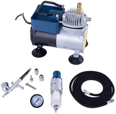 Obrázok produktu pre Súprava kompresora HBM Airbrush, 300 W
