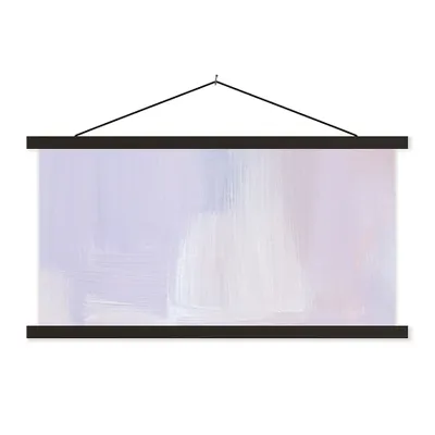 Produktbild von MuchoWow® Textilposter Pastell - Farbe - Gestaltung 90x45 cm mit schwarzem Rahmen - Klemmleisten