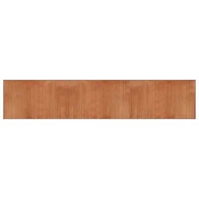 Produktbild von vidaXL Teppich Rechteckig Braun 60x300 cm Bambus