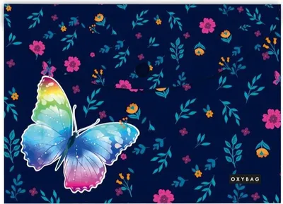 Image de Cahier A4 avec impression Butterfly 2