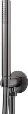 Produktbild von Steinberg Serie 100 Handbrausengarnitur mit integriertem Brauseanschlussbogen, Stabhandbrause, 1001670BGM