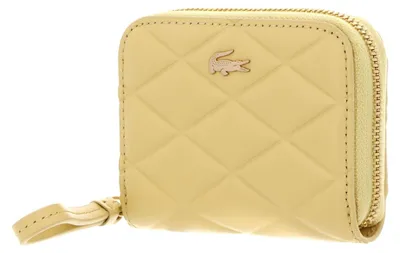 Immagine prodotto di LACOSTE Pelle portafoglio Crocodelle Zip Coin Wallet Soja senape