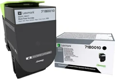 Produktbild von Lexmark - Schwarz - original - Tonerpatrone LCCP, LRP - für Lexmark CS317dn, CX317dn